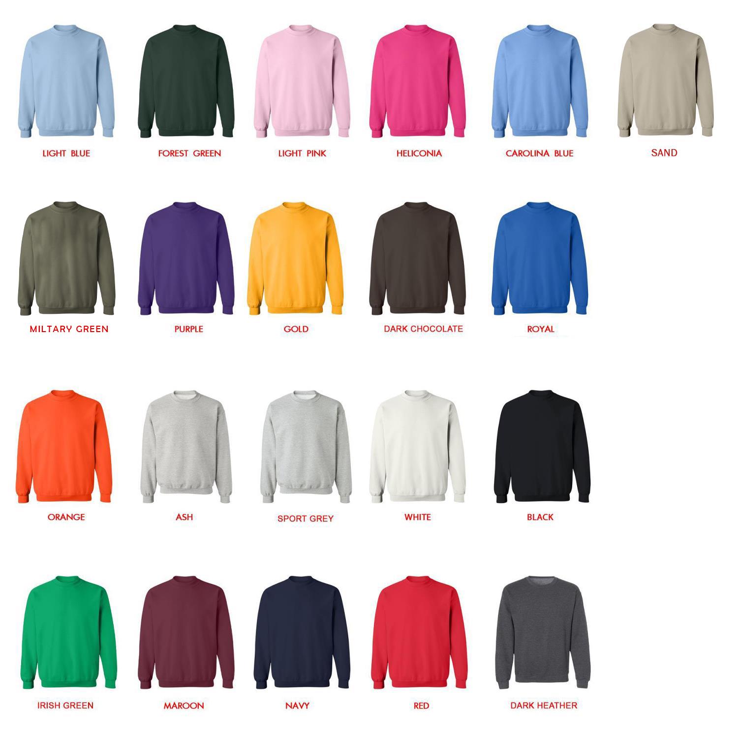 sweatshirt color chart - Dr. Stone UK Shop
