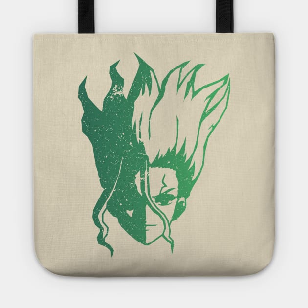 Senku Face Fanart Tote