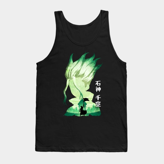 Beautiful Silhouette Senku Tank Top