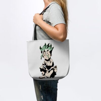 Alternative view of Dr Stone Chibi Cute Frail Tote