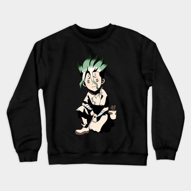 Chibi Cute Frail Crewneck Sweatshirt