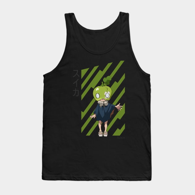 Original Suika Dr Stone Anime Tank Top