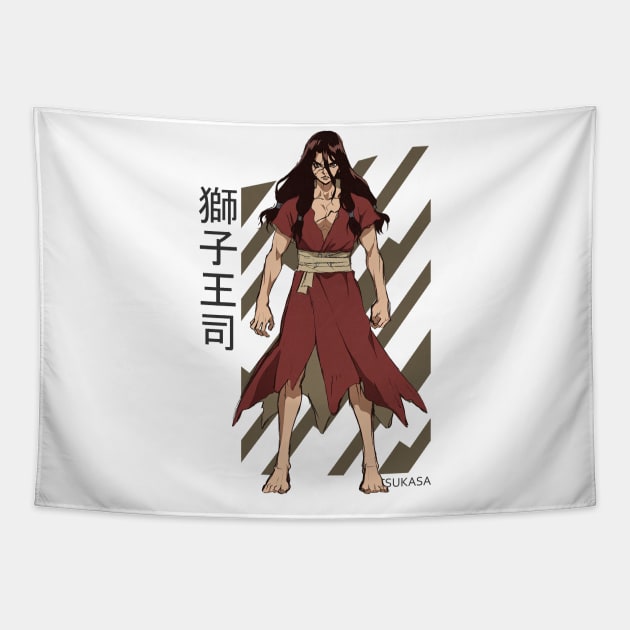 Original Tsukasa Dr Stone Anime Tapestry