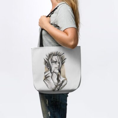 Alternative view of Senku Ishigami Black White Tote