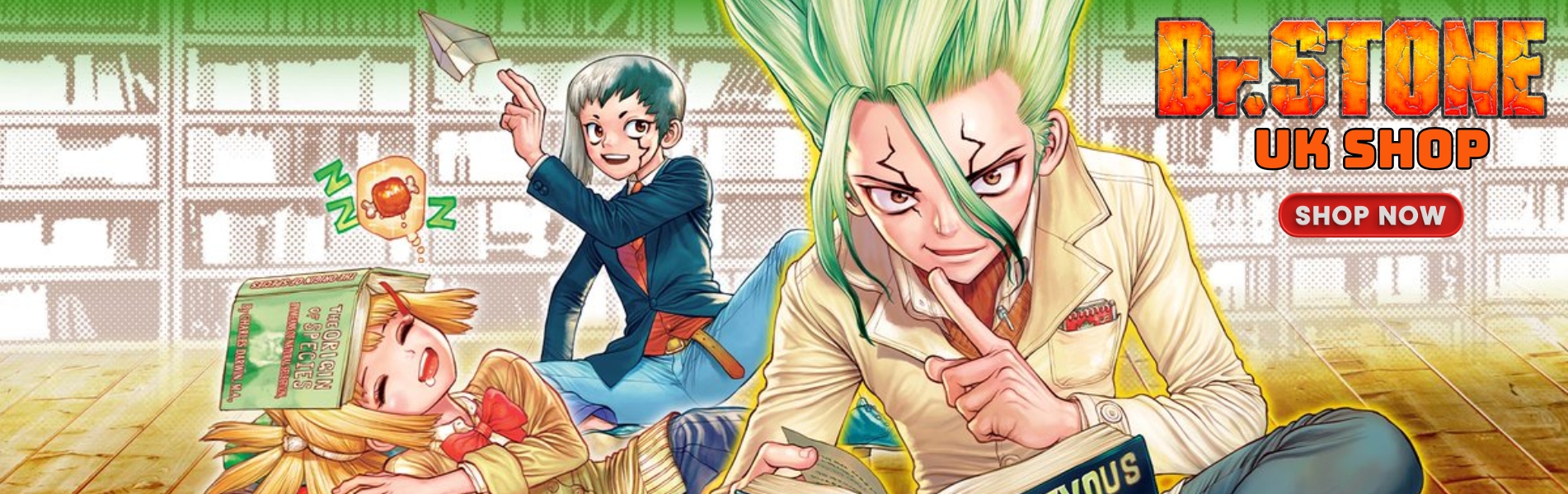 Dr. Stone UK Shop Banner - Dr. Stone UK Shop