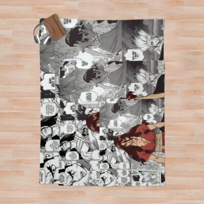 Alternative view of Tsukasa Shishio Throw Blanket