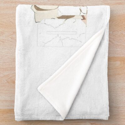 Alternative view of Too Dr Anime Throw Blanket