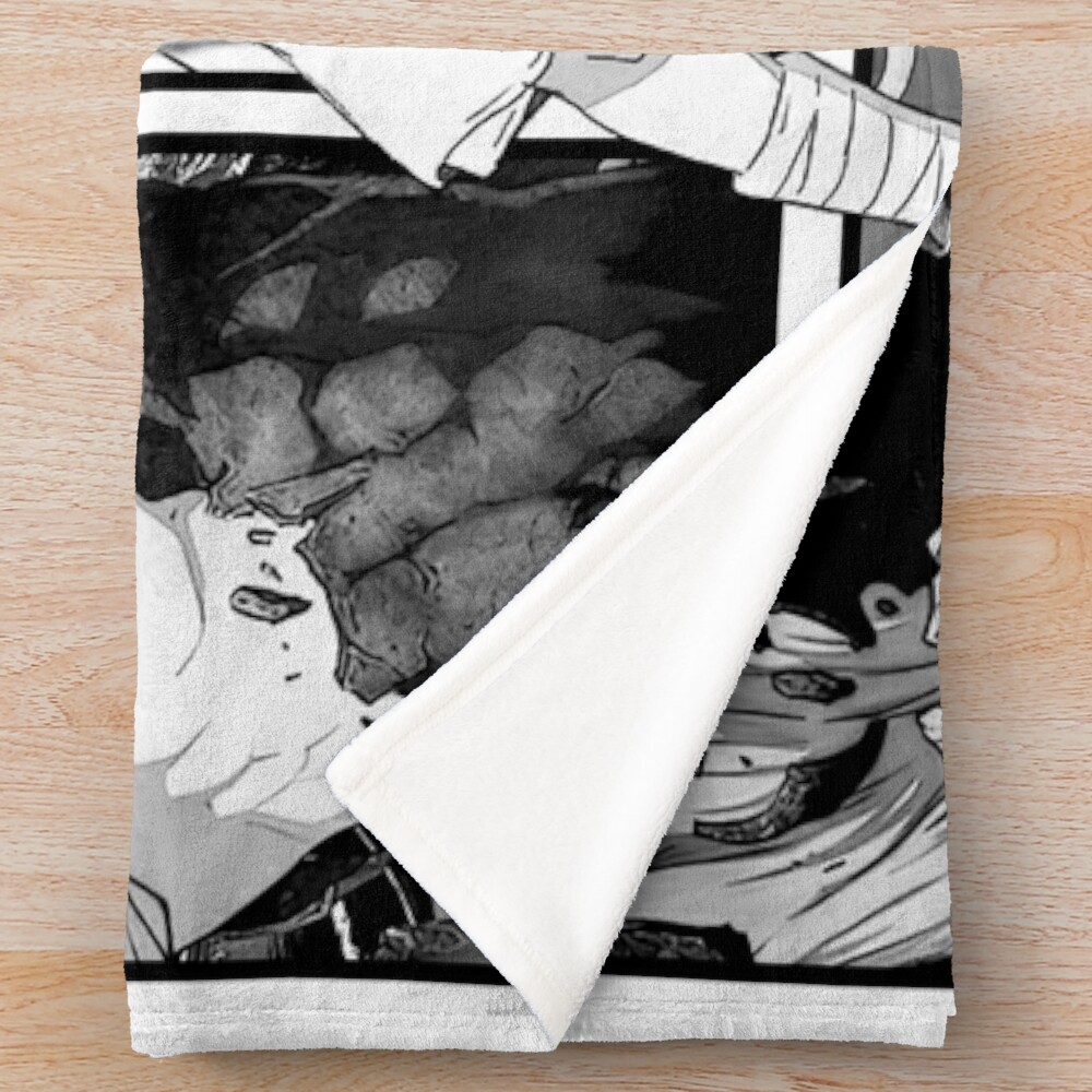 New Manga Style 45 Throw Blanket - Image 2