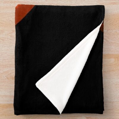 Alternative view of King Of Science Throw Blanket