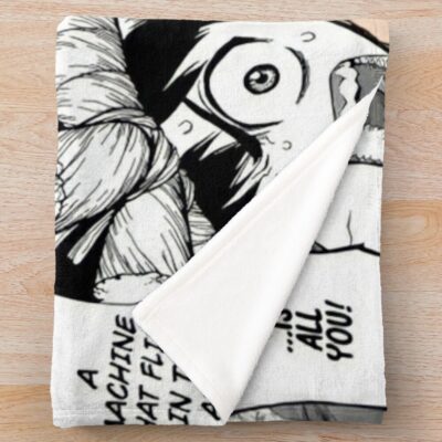 Alternative view of Chrome Throw Blanket