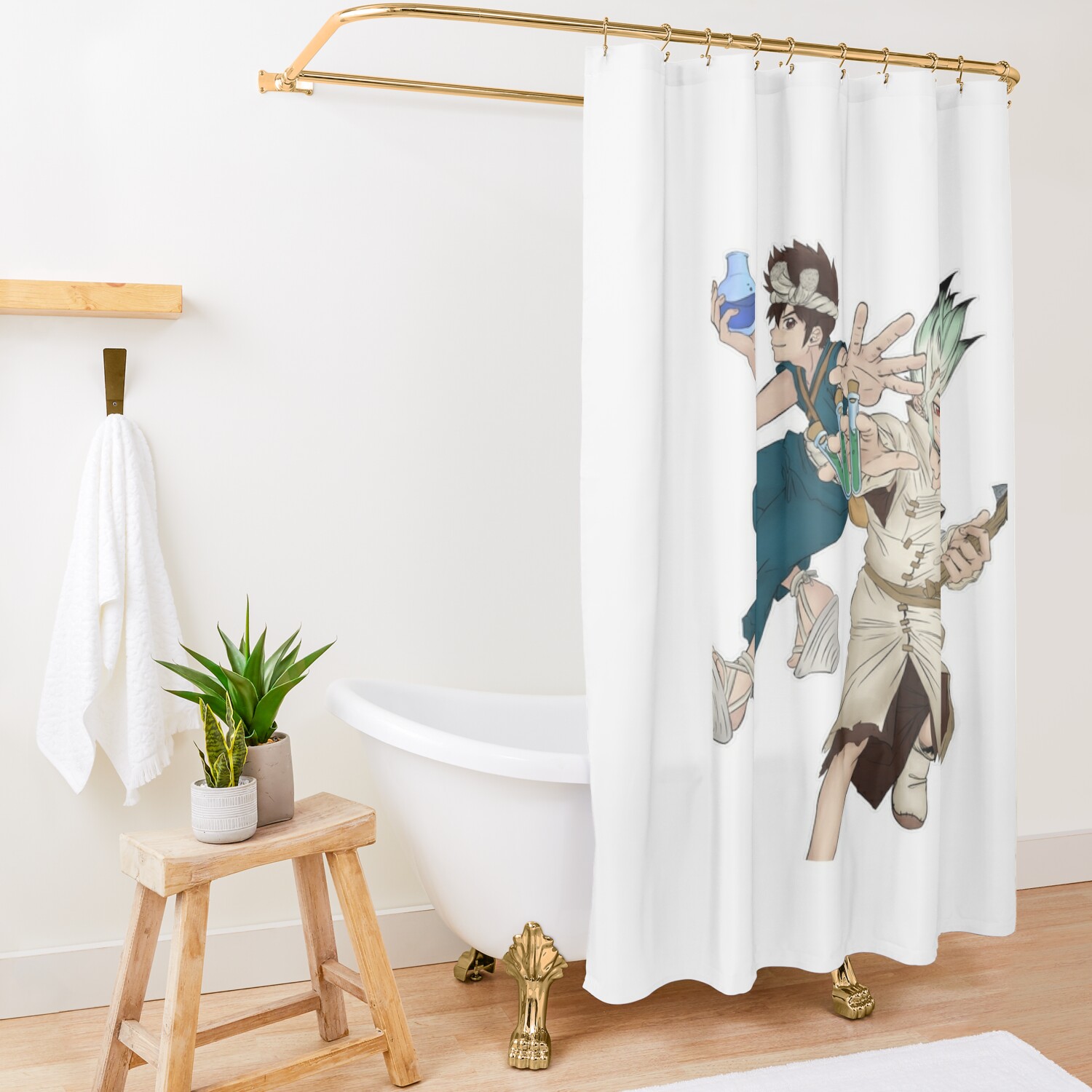 New Fanart Shower Curtain